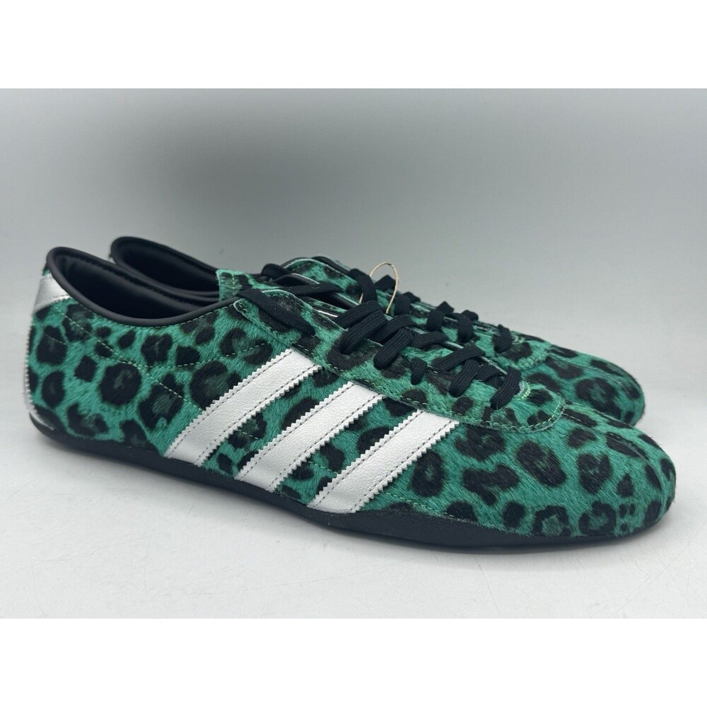 adidas Tokyo Green Silver Black Leopard Shoes IH6637 Women’s 14 Men's 13
